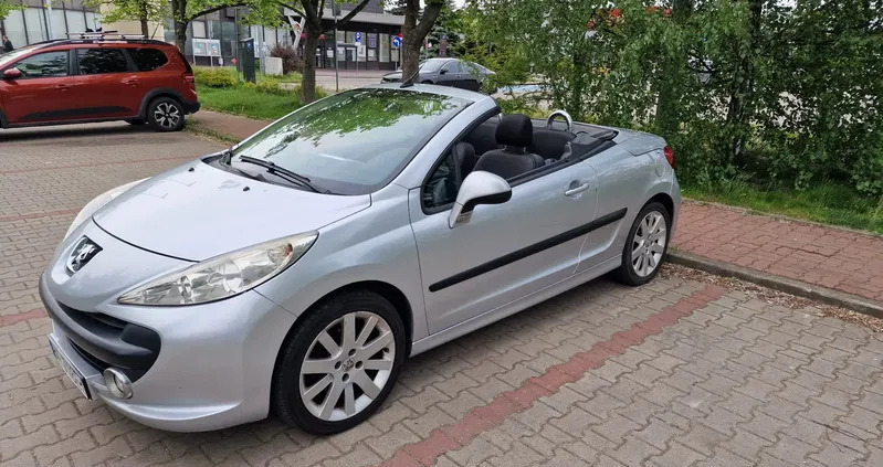 łódzkie Peugeot 207 CC cena 11000 przebieg: 130000, rok produkcji 2009 z Warszawa